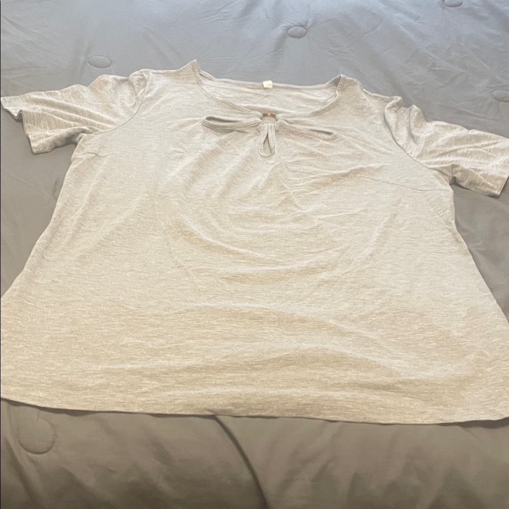 Gray Women's Top